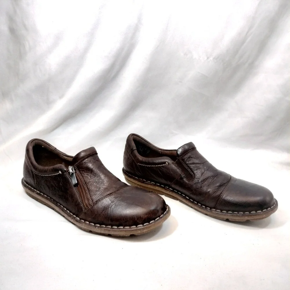 Clarks brown leather